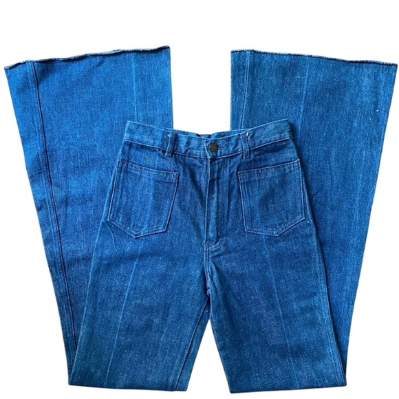 70s bolthon & cassidy high rise bootcut jeans - Picture 2 of 7